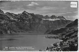 Ausblick von der Kerenzerstrasse auf den Walensee, Sichelkam