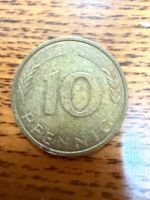 🇩🇪 Germania 10 Pfennig 1992 – Zecca J (Amburgo)