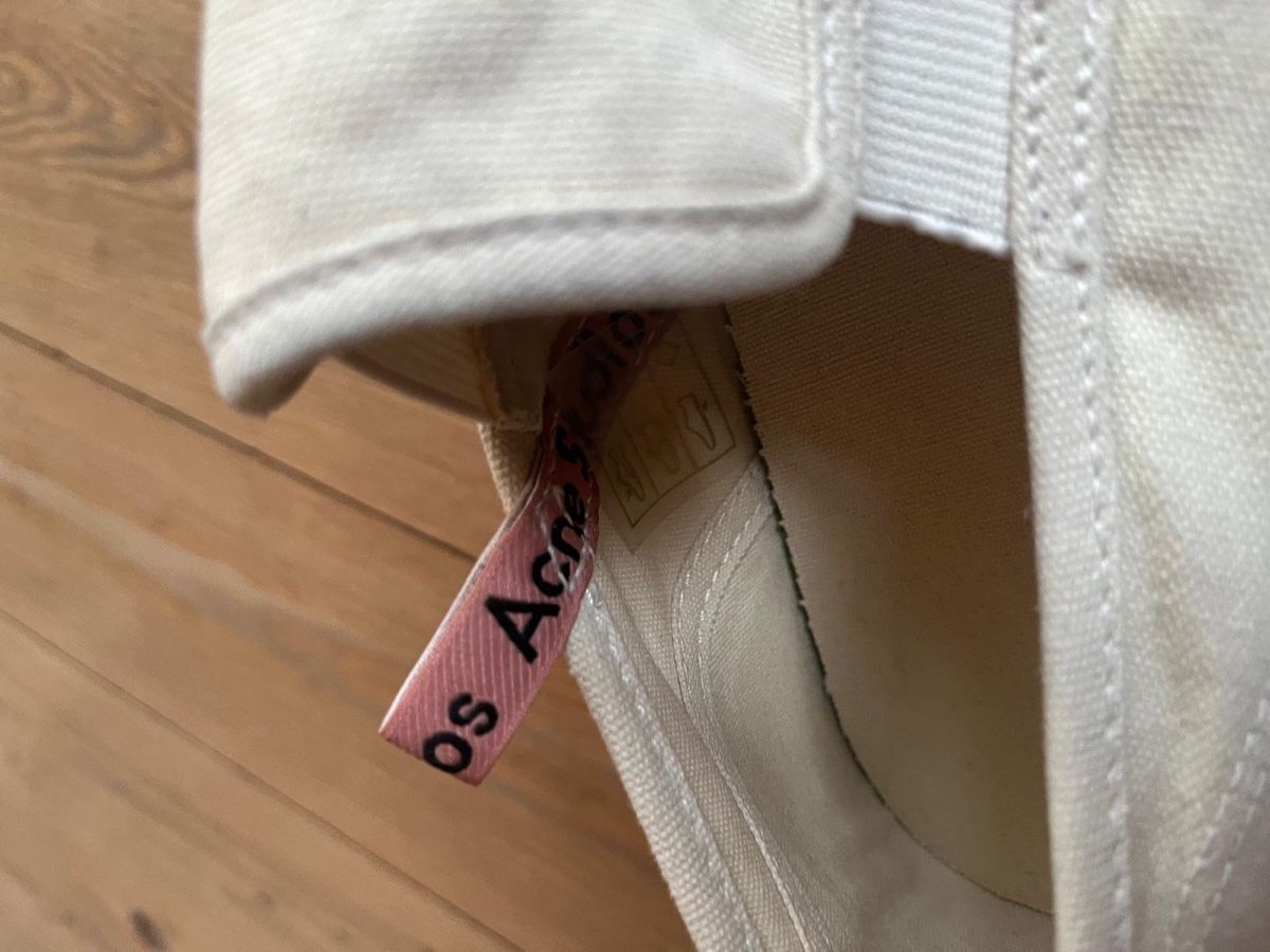Acne Studios Damenschuhe: Sneaker/ Stoffschuh von Acne Studios, neu – Neu (gemäss Beschreibung) aus Planken von oeh_g7xb 4
