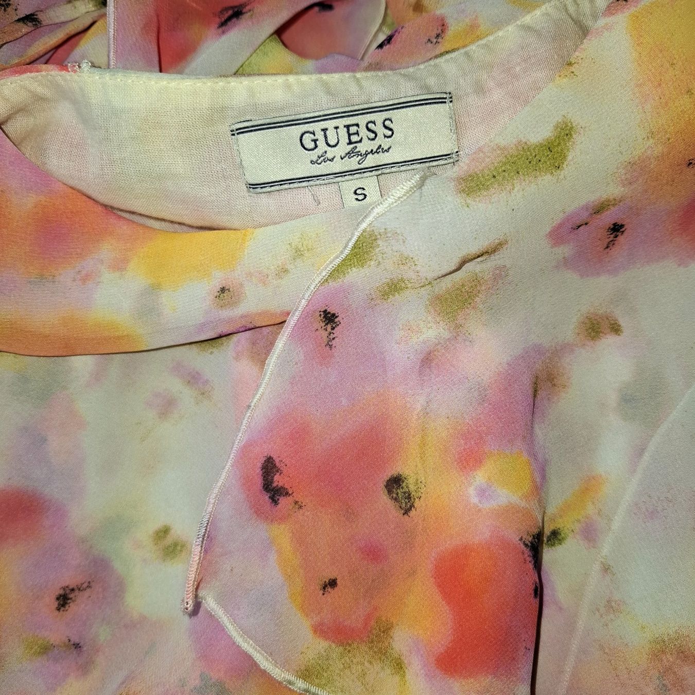 Guess Robes: luftiges Volantskleid, Grösse S – Neuf (Voir description) à st.gallen par mona3 2