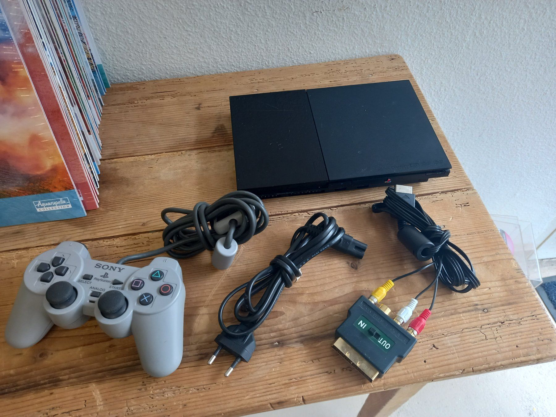 Sony Console: Sony Playstation 2 PS2 Slim SCPH-90004 – Usato da Prez-vers-Siviriez venduto da Monija70