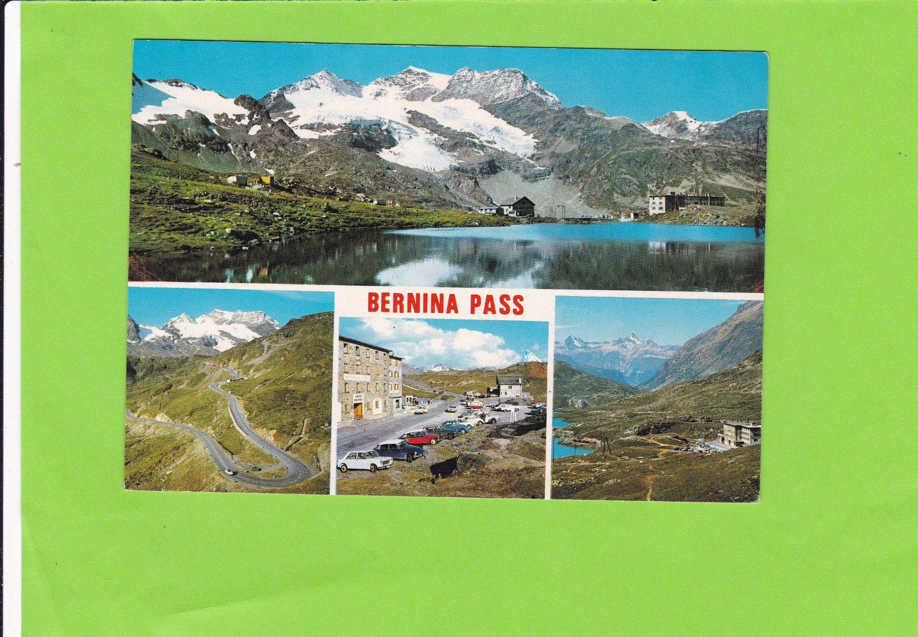 Cartoline postali: Bernina Pass--Oldtimer – Usato da St. Peterzell venduto da neckertal