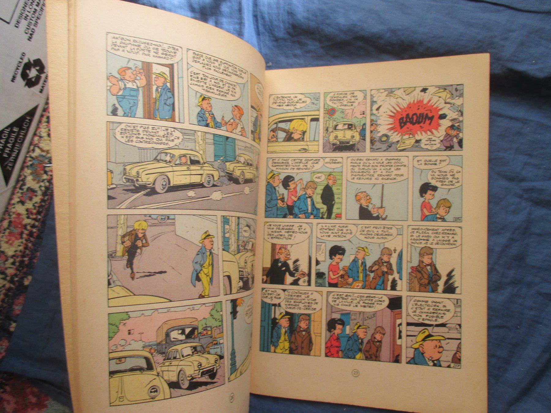 Fumetti: Gil Jourdan 8 Les 3 taches, e.o. – Usato da Colombier NE venduto da nene288 2