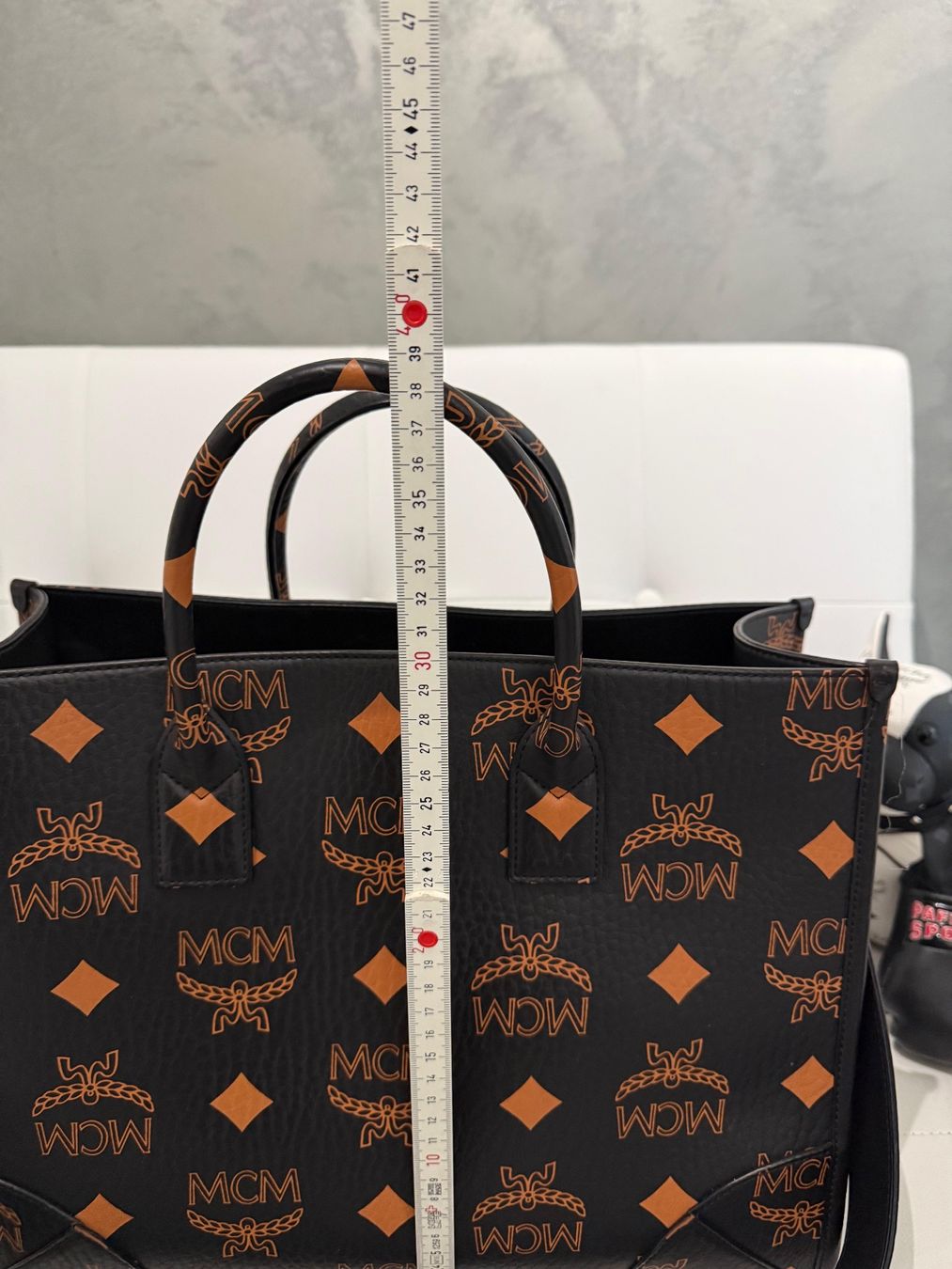Mcm Borse da donna: MCM Shopper Tasche in Schwarz mit Pochette – Nuovo (secondo la descrizione) da Neuenegg venduto da kar_smg9 4