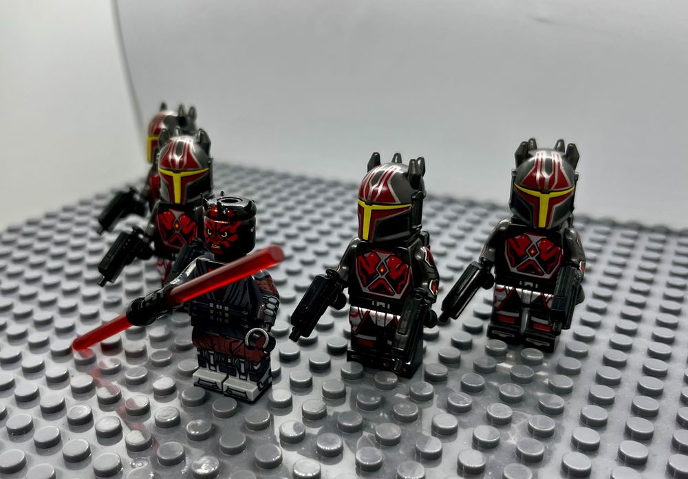 Darth Maul + 4 Mandalorian Super Commandos Minifiguren (Neu (gemäss ...