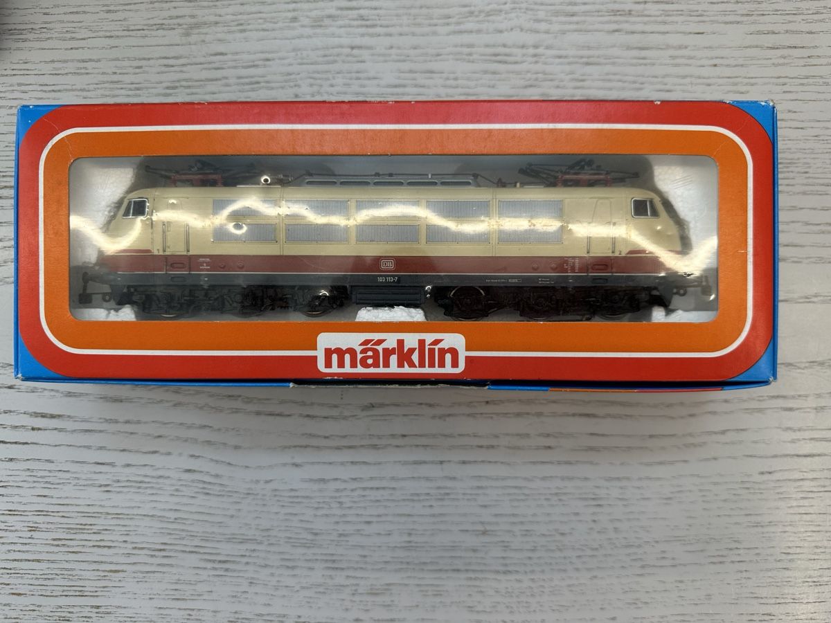 Märklin Modellini di ferrovie: Märklin 3054 DB BR 103 TEE – Usato da Lupsingen venduto da New-Haven 7