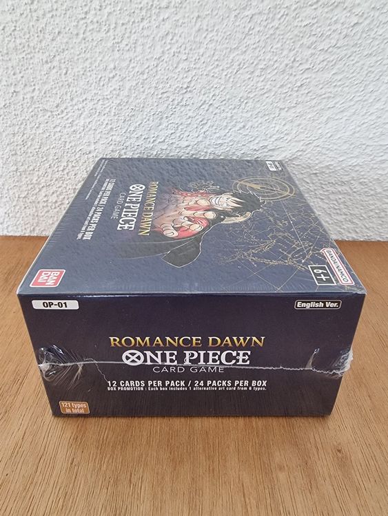 One Piece TCG English Romance Dawn Booster Display OP01 Kaufen auf Ricardo