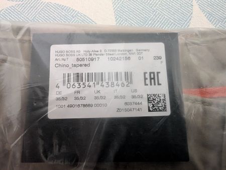 HUGO BOSS Chino Hose NEU 35/32