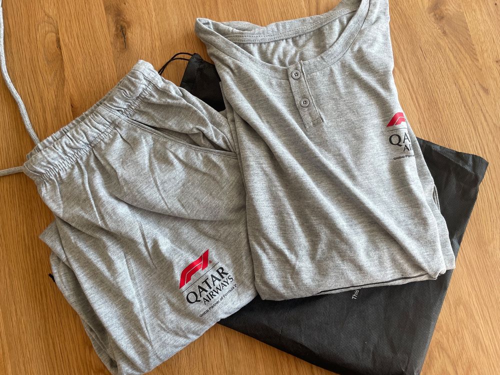Formula 1 - Qatar Airways Business Class Pyjama (M) (Neu und ...
