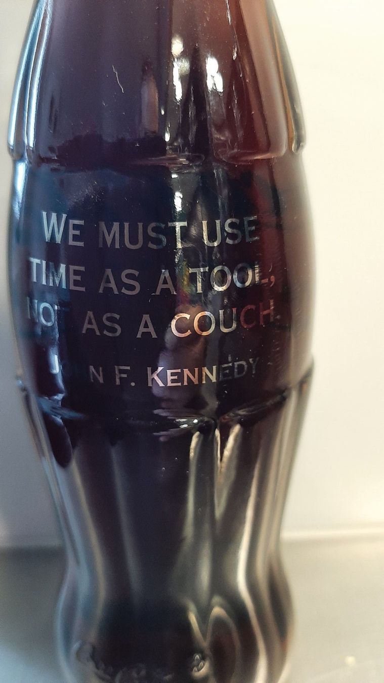 Coca-Cola Bottiglie: Coca Cola Last Edition 1999, John F. Kennedy – Usato da Pfäffikon ZH venduto da Romulus 2