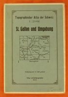 ST. GALLEN UND UMGEBUNG 1932