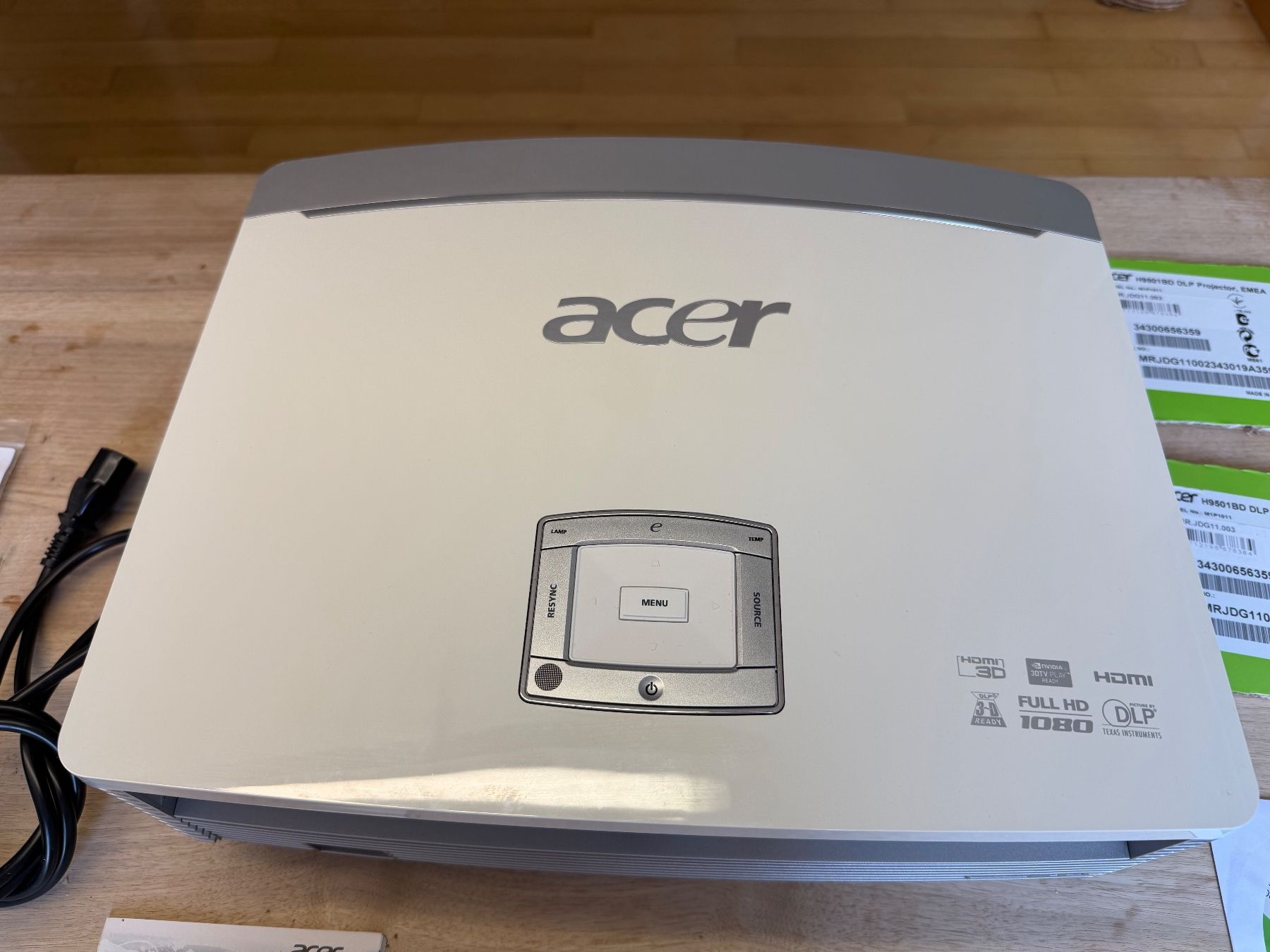 Acer Proiettori: Acer Beamer H9501BD, 3D-fähig – Usato da Ostermundigen venduto da SvA_Schlaumeier 5