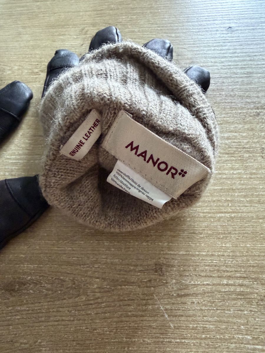 Sonstige Accessoires für Herren: Manor Lederhandschuhe, Grösse M/L – Gebraucht aus Grindelwald von TSG-G-Town 2
