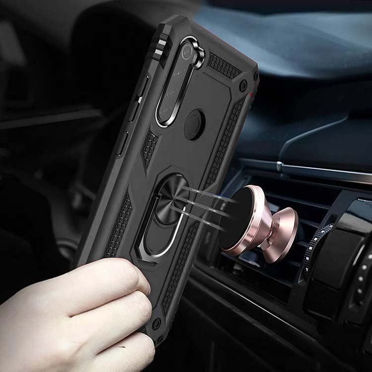 Cover & Protezioni schermo: Xiaomi Redmi Note 8 Hülle Etui Ring Case Magnet Cover Tasche – Nuovo e nell'imballaggio originale da Volketswil venduto da coverandmore 6