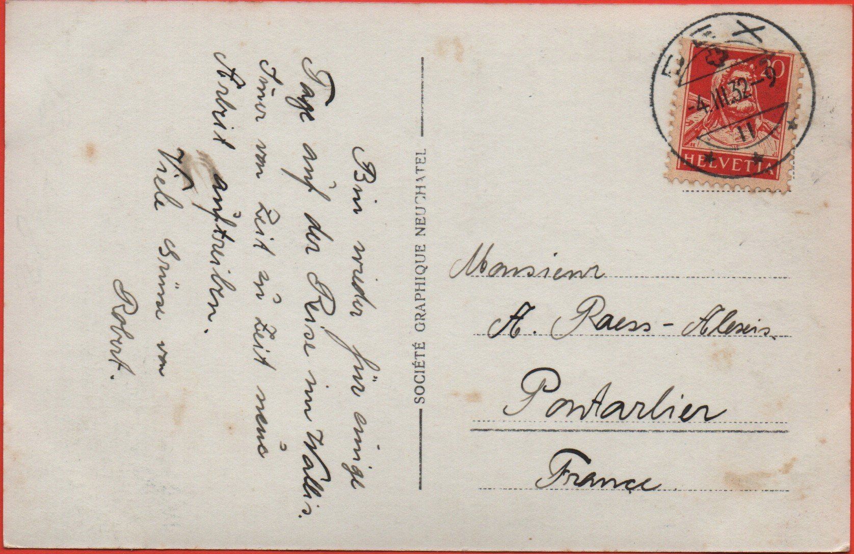 Cartes postales: BEX Tramway – D'occasion à Jona par philajona 1