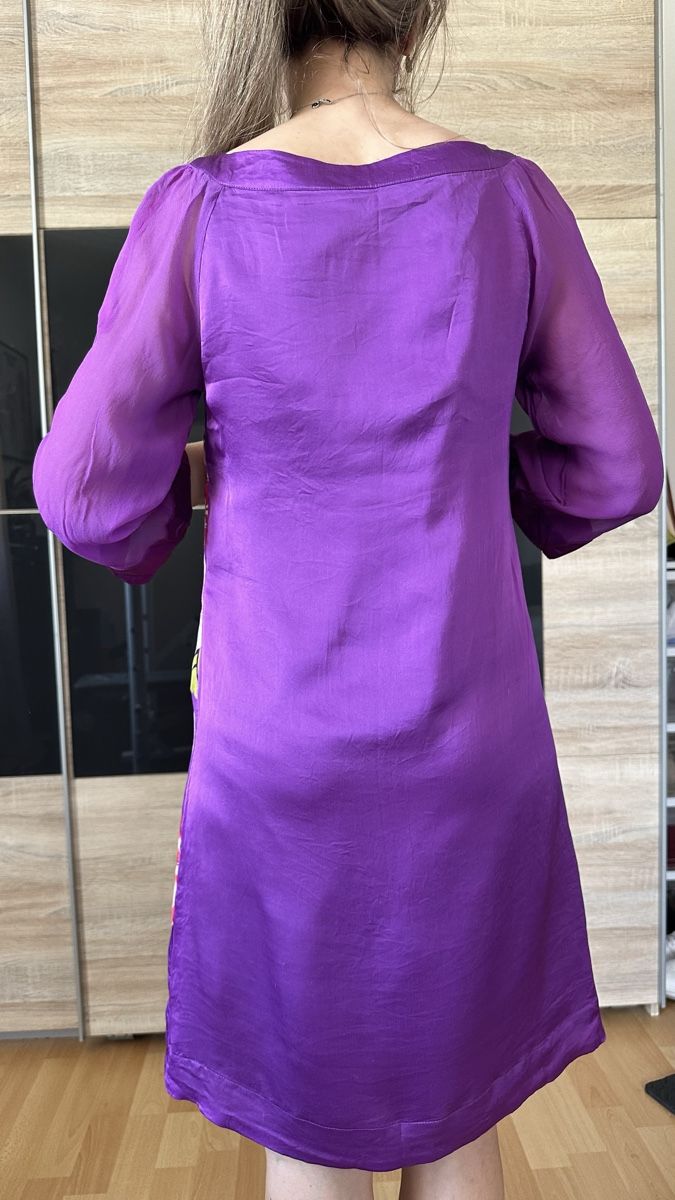 Robes: Robe imprimée florale Monsoon violette taille 36 – Neuf (Voir description) à Vuippens par ale_6gkb 4