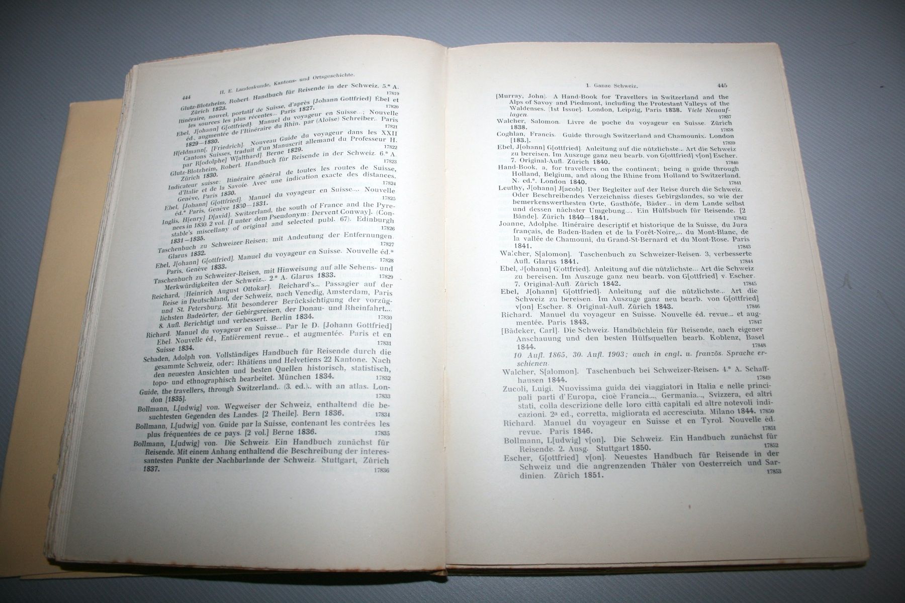 Libri: H. BARTH: Bibliographie der Schweizer Geschichte, 2. Bd 1914 – Usato da Schaffhausen venduto da Kartenprofi 4
