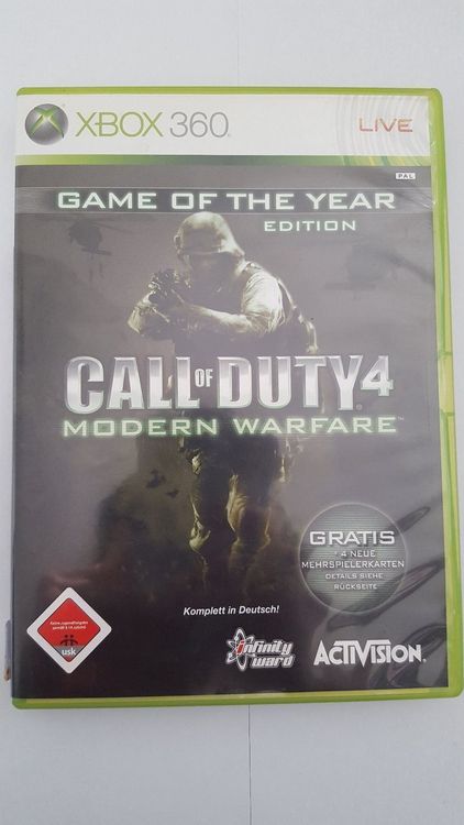 Call of Duty 4 Modern Warfare GOTY Xbox 360 | Kaufen auf Ricardo