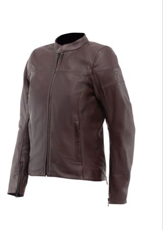 Veste moto Dainese ITINERE Cuire famme, couleur Bordeaux
