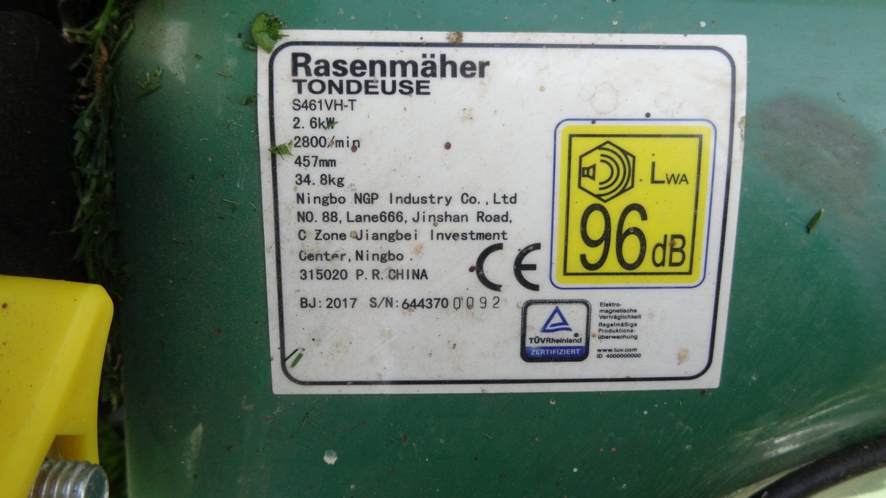 Tagliaerba: Rasenmäher OKAY S461VH-T – Usato da Siebnen venduto da Gimmisun 1