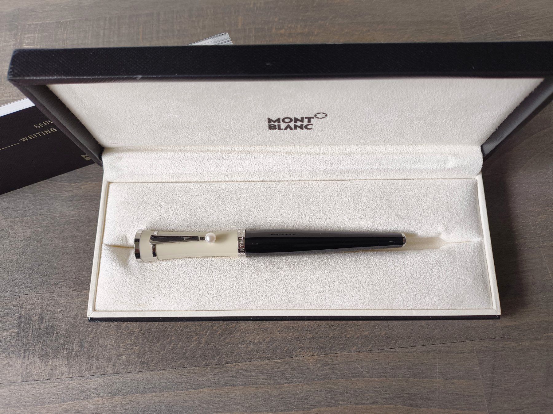 Montblanc Penna & Evidenziatori: Montblanc 'Greta Garbo' Füllfederhalter – Usato da Binningen venduto da -uffruume- 2