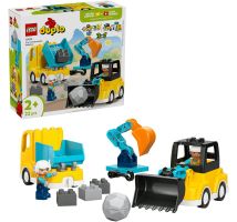 LEGO DUPLO 10475 Town Baufahrzeuge - 3-in-1-Set