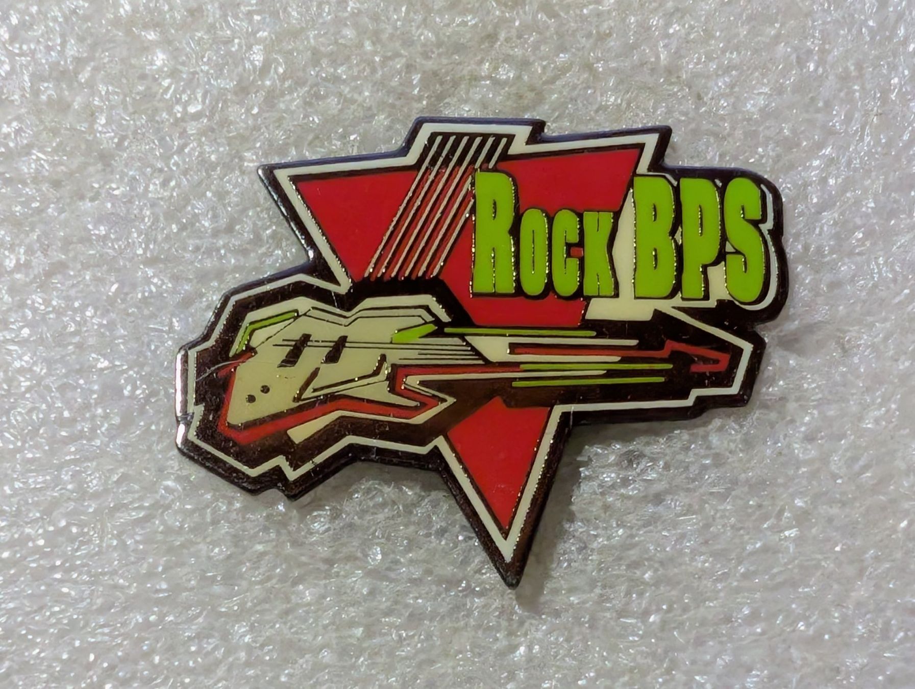 Placchette & Badge: Ansteckpin 2: Rock BPS – Usato da Oppligen venduto da Pin-Fall-Shop