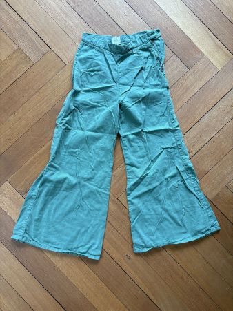 Wide leg Hose in grün von ALYSI, Gr. 34