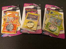 3x Fusion Strike 1-Pack Blister Lot - English -Neu / Ovp