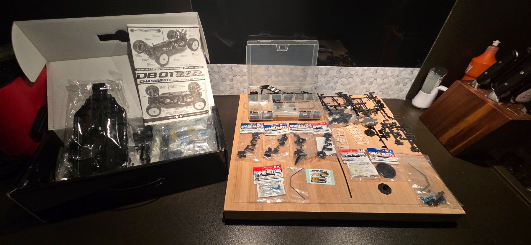 Tamiya Modellismo RC: Tamiya DB01 RR + pièces – Nuovo e nell'imballaggio originale da Veyrier venduto da Couz3187 6