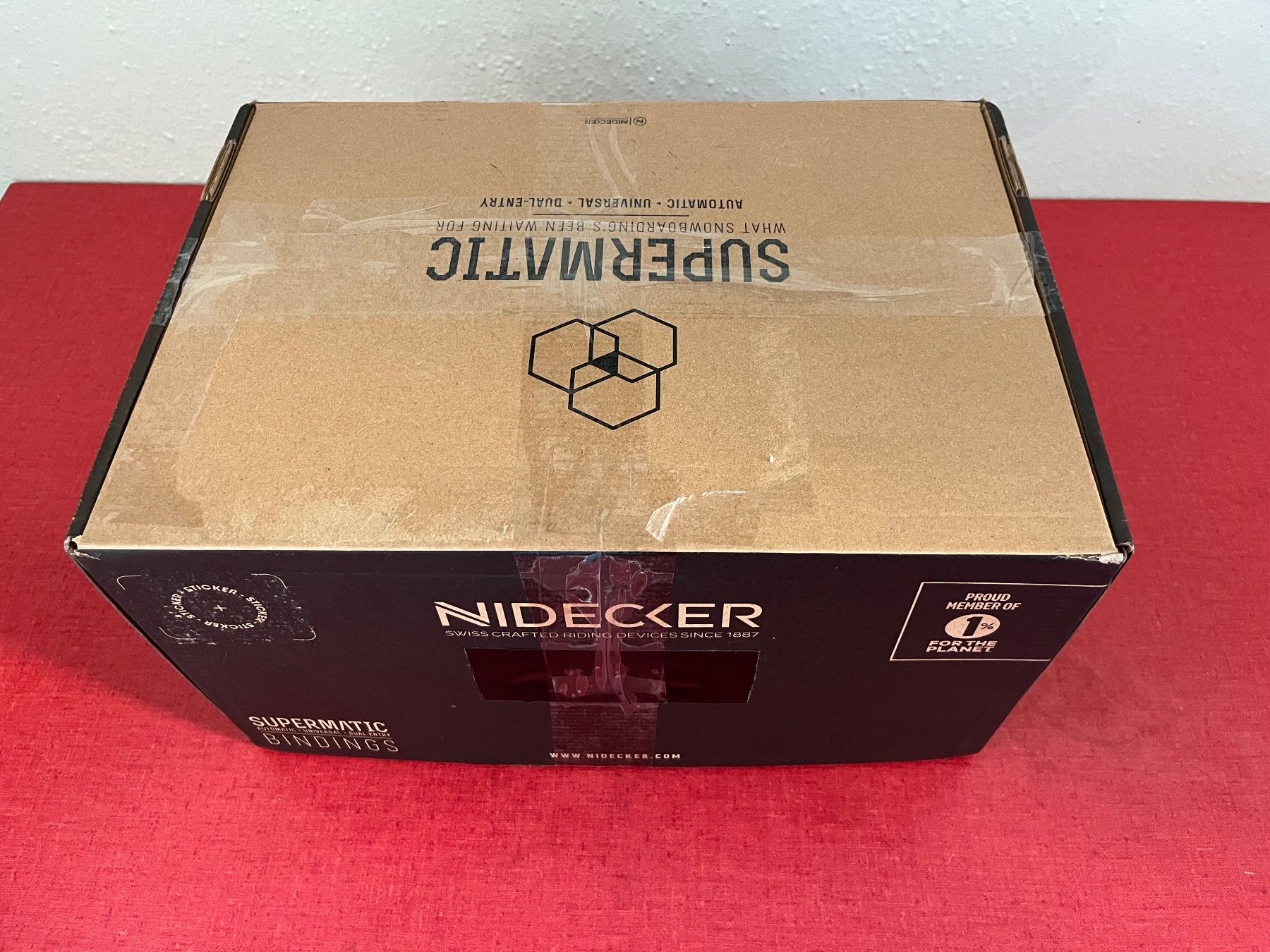 Nidecker Fixations: Nidecker Supermatic 2023/2024 Black M – D'occasion à Zürich par  6