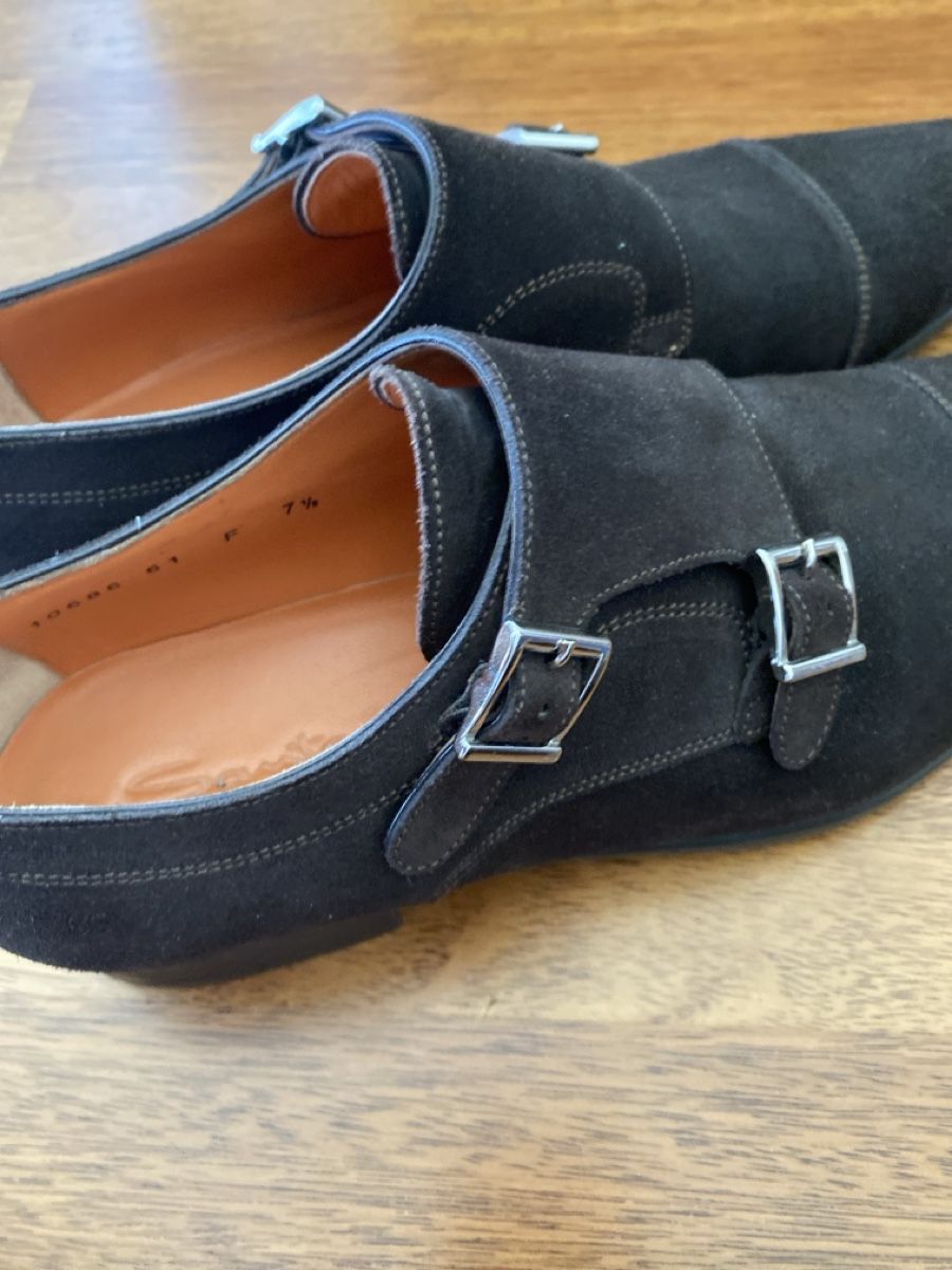 Santoni Scarpe da uomo: Santoni Gr. 7.5 Braun – Usato da Stäfa venduto da 6senses 6