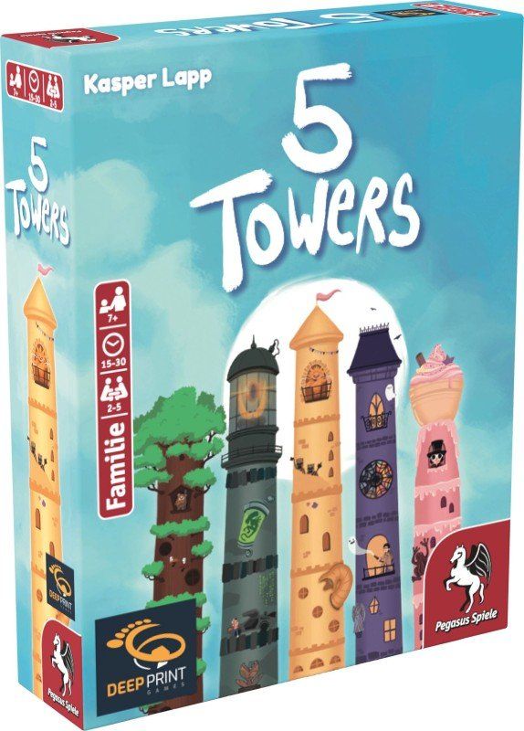 Pegasus Spiele Jeux: Spiel 5 Towers – Neuf avec emballage d'origine à Uster par Ludit 1