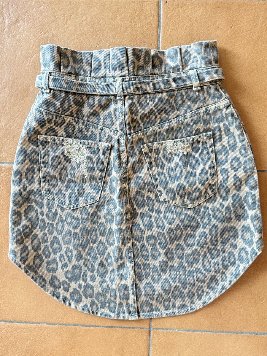 Pinko Gonne: Gonna Pinko Jeans Leopardata – Nuovo (secondo la descrizione) da Bellinzona venduto da bul_mvy5 1