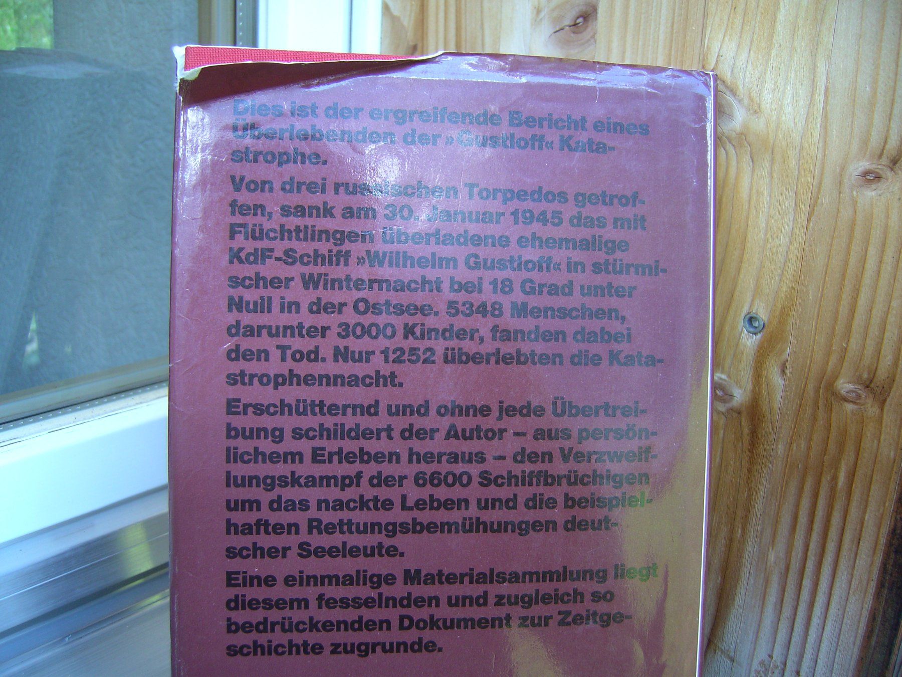 Livres: Die Gustloff Katastrophe.2.Weltkrieg.Schiff.U Boot.Seefahrt. – D'occasion à Grindelwald par Rs48 1