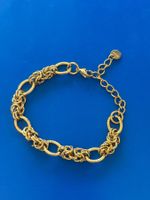 Luxus Elegante Edelsthal 18 cm + 5 cm Armband Farbe :Gold