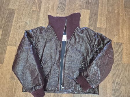 Purple Vynil jacket from Roseanna size 38