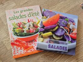 2 livres de recettes salades d'été