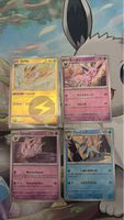 Pokémon Karten Set Evoli Familie 4 Stk. 🙀⭐️