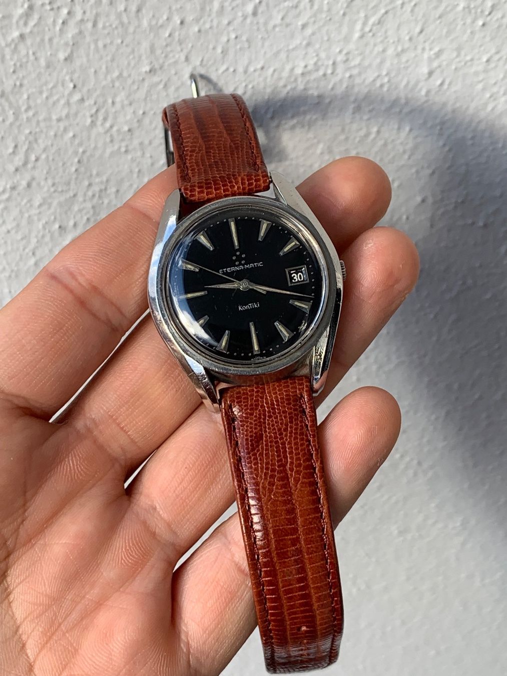Eterna Uhren: Vintage ETERNA Kontiki homme / Herrenuhr Automatik läuft – Gebraucht aus Biel/Bienne von  6