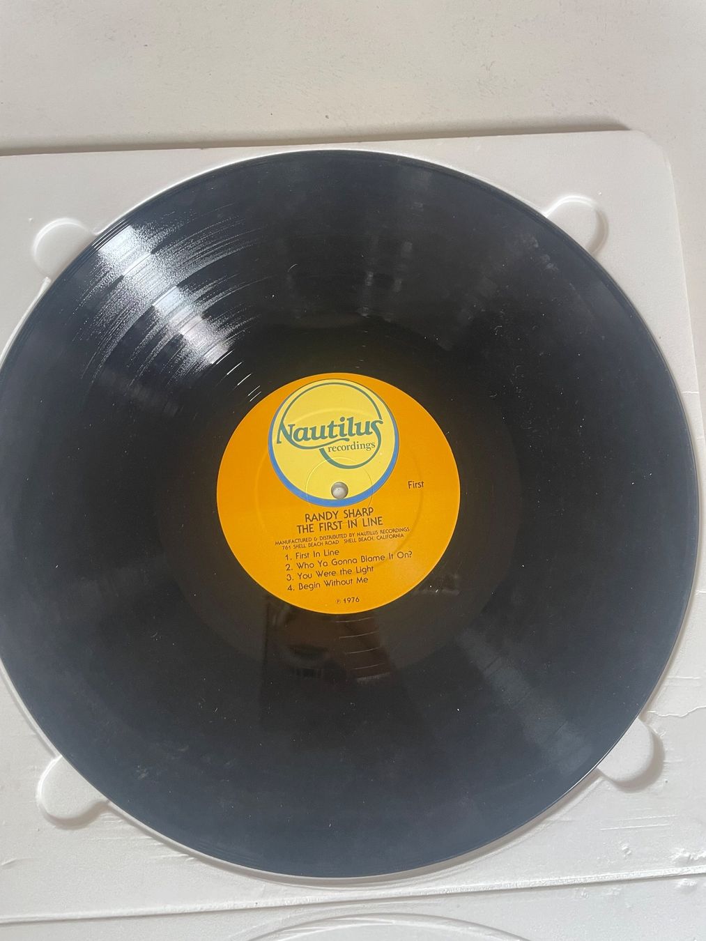 Schallplatten: Vinyl Randy Sharp - The First IN Line - 1976 - Nautilus Rec – Gebraucht aus Minusio von Pink222 3