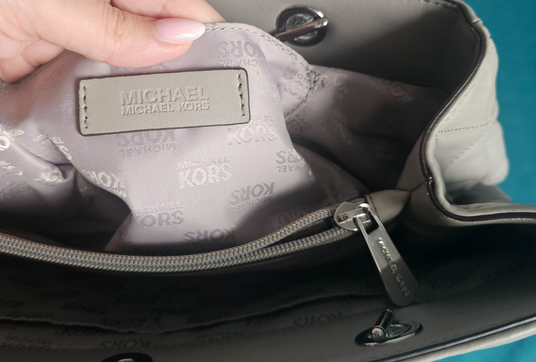 Michael Kors Borse da donna: *MICHAEL KORS * Handtasche Leder – Usato da Bronschhofen venduto da Xena37 5