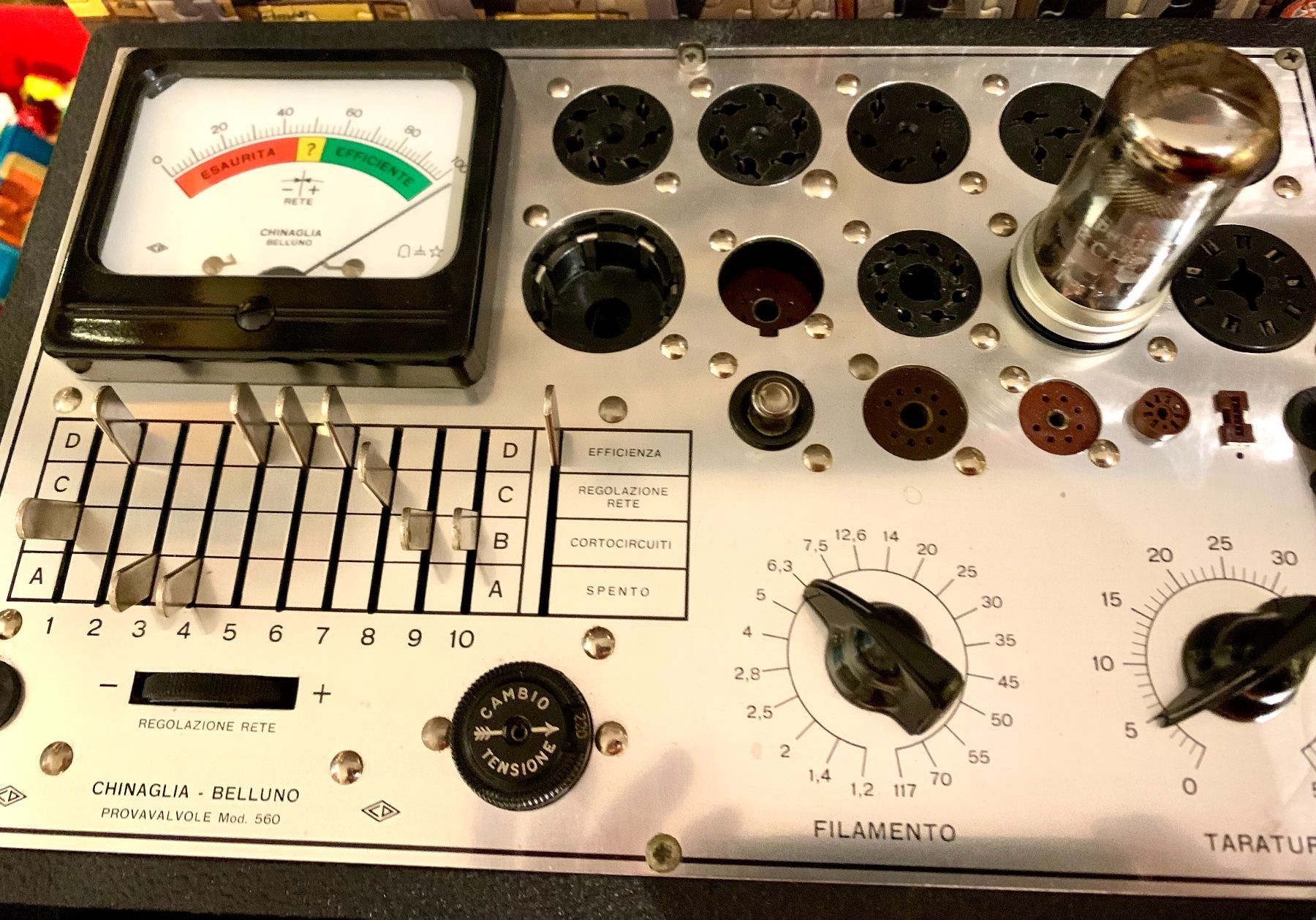 Philips Elektronikbauteile: 2 Röhren / Radioröhren ECH21 NOS, Philips – Neu (gemäss Beschreibung) aus Biel/Bienne von Oldradio 2
