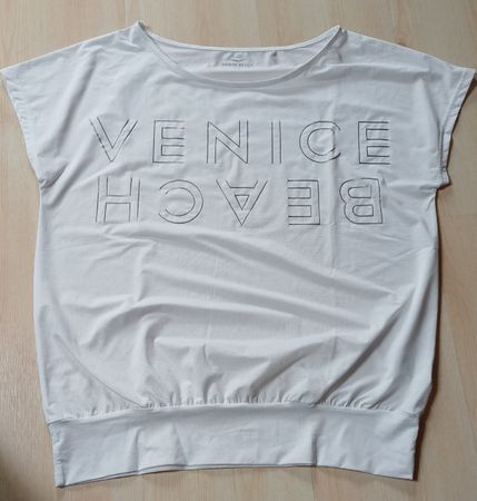 Venice Beach Shirt, weiss, Grösse L, neuwertig für Sport!
