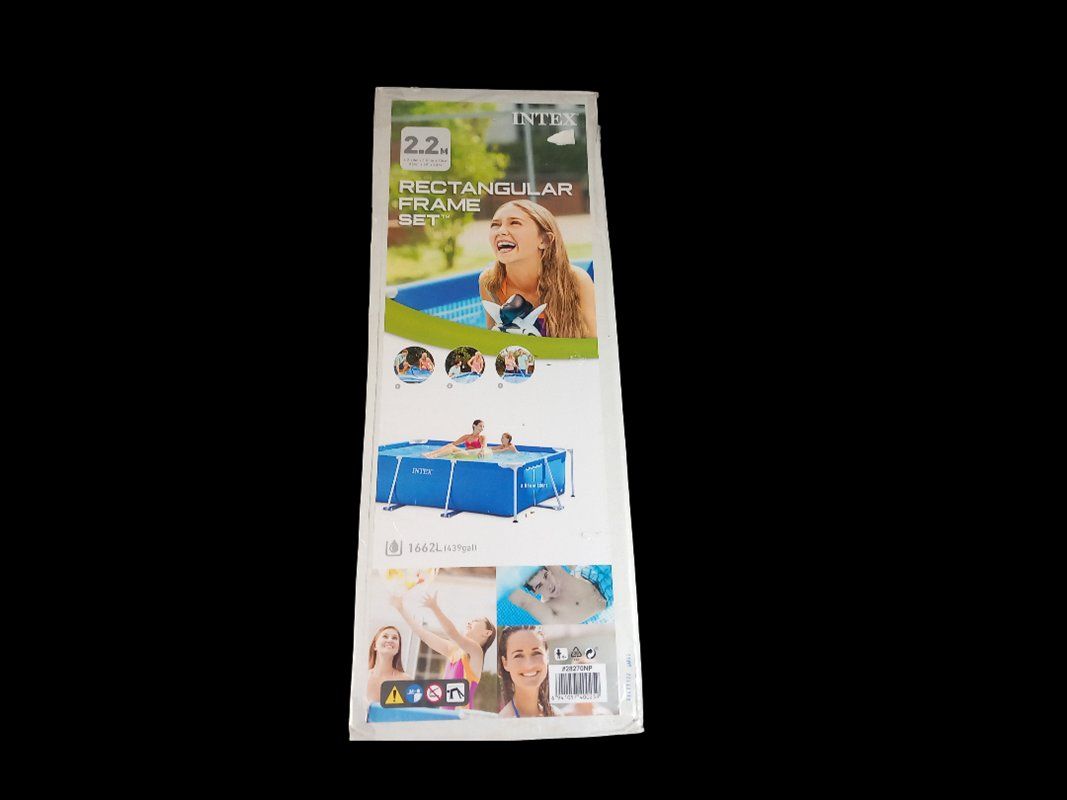 Intex Schwimmbad: INTEX Rectangular Frame Pool Set™ – Neu (gemäss Beschreibung) aus Hünenberg von Restwert_Zug 1