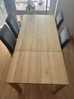 Buchenholztisch verlängerbar