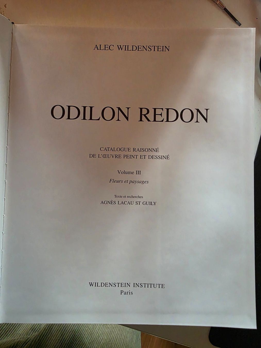 Libri: Odilon Redon - Wildenstein Institute Paris 1996 – Nuovo (secondo la descrizione) da Walterswil BE venduto da Lonitti 1