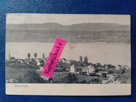 Erlenbach am Zürichsee um 1906 / AK Zürich Werbe Karte