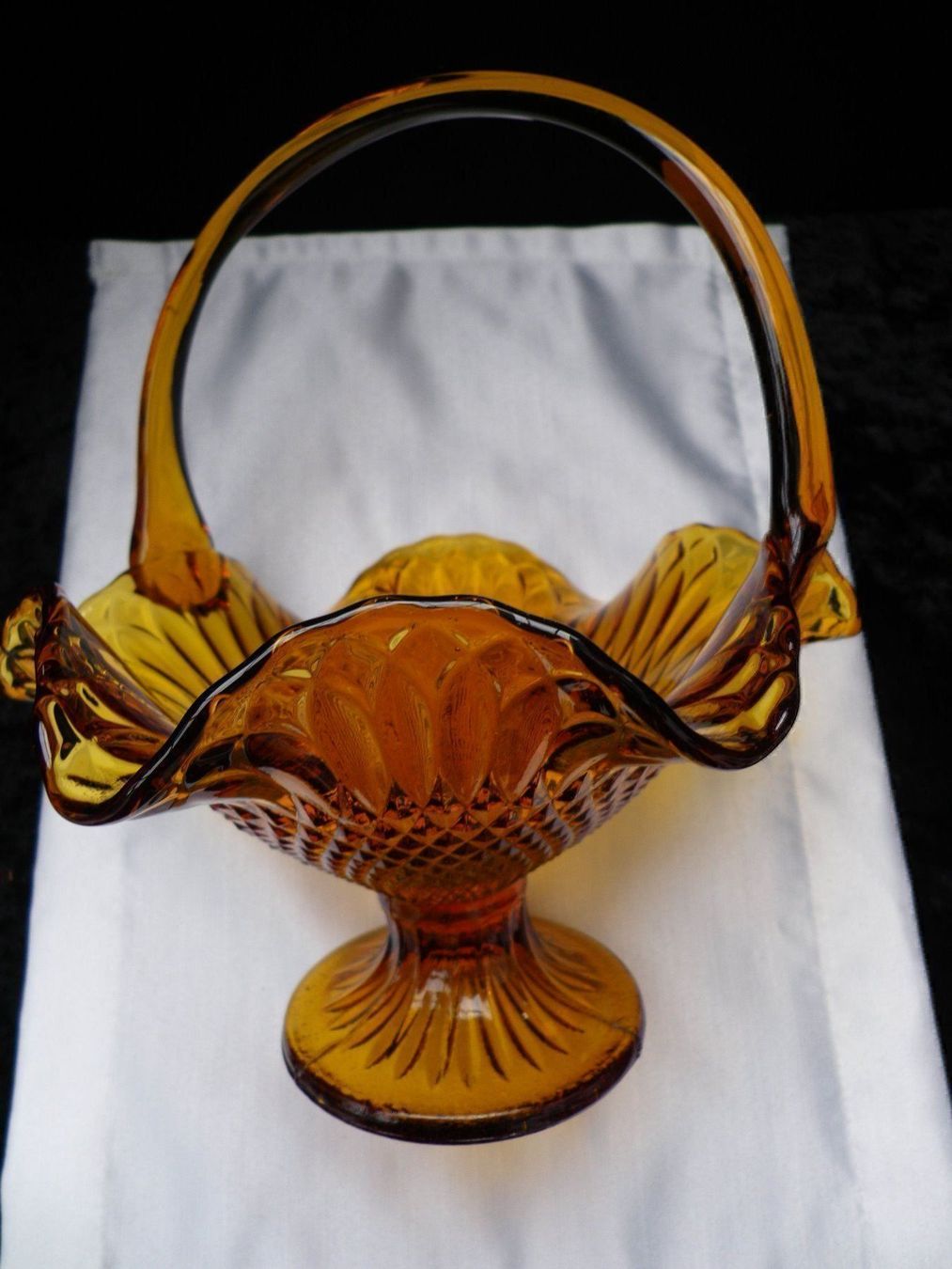 Bicchieri: Wunderbarer Glas - Korb – Usato da Reinach BL venduto da Annodomini 2