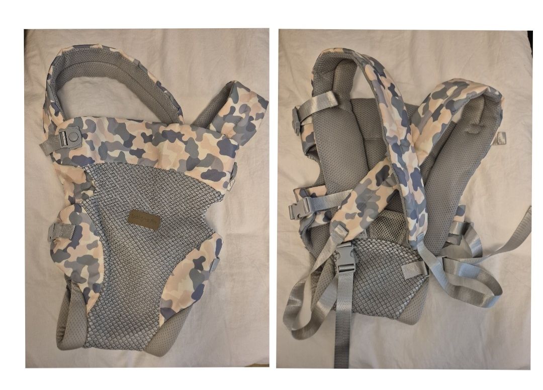 Bauch- & Rückentragen: Babytrage mit Camouflage Muster, NEU – Neu (gemäss Beschreibung) aus Staad SG von cin_zqd2